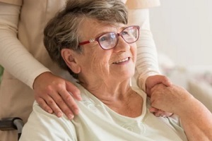 senior women with grandaughter